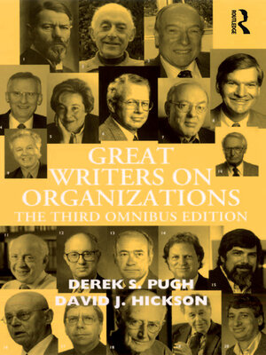 cover image of Great Writers on Organizations